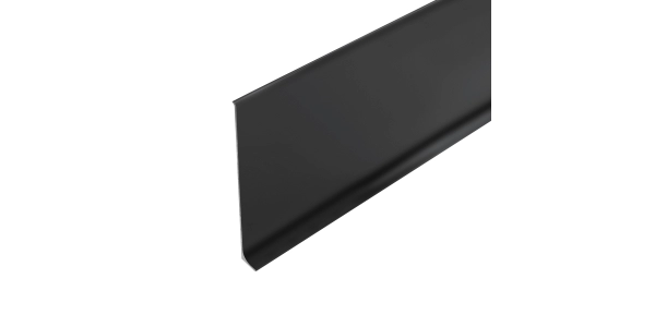 Listwa przypodłogowa czarna LP80 RAL9005 Creativa 2,5 m